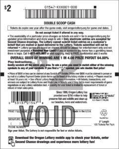 Double Scoop Cash back